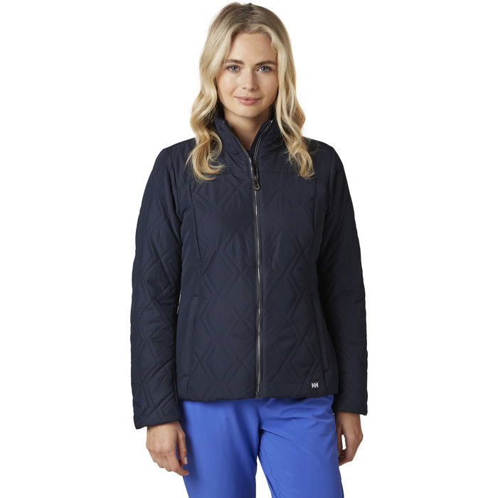 2021 Helly Hansen Womens Crew Insulator Jacket 34071 Navy Sailing Sailing Watersports Outlet